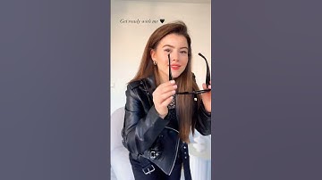 Get ready with me 🖤🔥 #shorts #shortvideo #viral #youtubeshorts #aesthetic #outfitideas