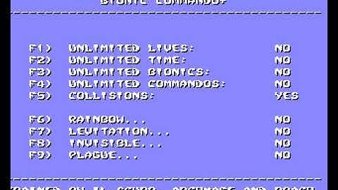 Defjam   Bionic Commando HYPERSPIN AMIGA INTRO CRACKTRO DEMO COMMODORE NOT MINE VIDEOS