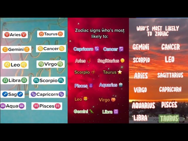 Who's most likely to Zodiac sign||Rand edition||Tiktok class=