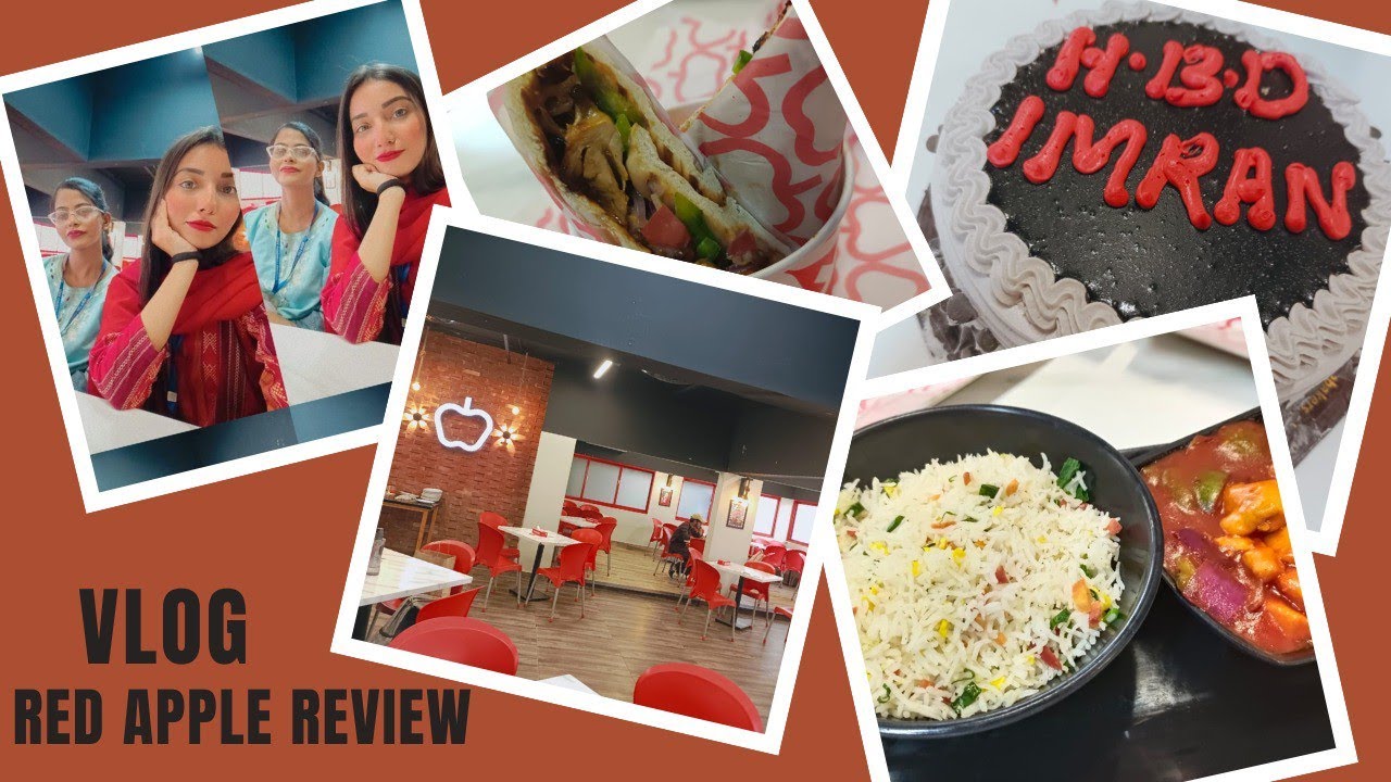 PREBIRTHDAY SURPRISE AT RED APPLE 🎂 RED APPLE GULSHAN BRANCH REVIEW