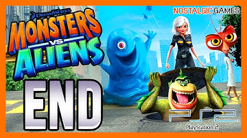 Monsters vs. Aliens Walkthrough Part 10 | ENDING | PS2 | No Commentary |