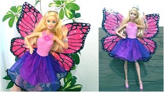 Como Fazer Asas de Butterfly para uma Barbie Simples