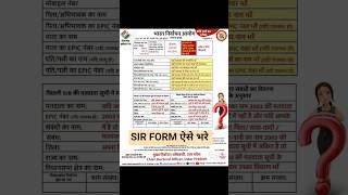 Sir Form Example Voter List Download 2003 Sir Form Fill Up Shorts Voterlist2003 Kishor ...