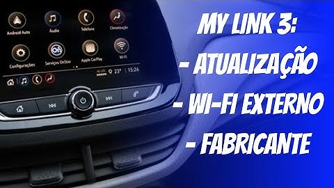 My Link 3: Como conectar à rede wi-fi externa, atualizar a central e quem a fabrica?