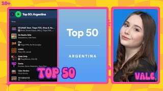 BESAME REMIX sigue en el puesto #1 del Top 50 - Argentina de Spotify esta semana | SEMANA #6