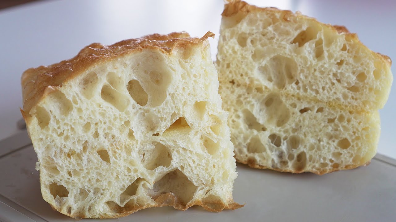 [무반죽] 인생 포카치아 💕섞고 접고 기다리기만 하면 완성!