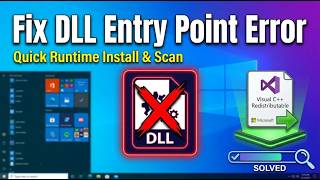 How to Fix Procedure Entry Point Could Not Be Located in DLL Error (2026) — Quick & Easy