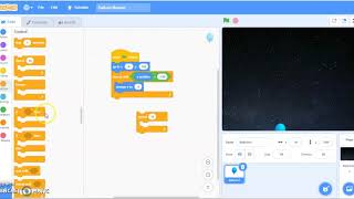 Balloon Shooter Game in Scratch -- Working with clones Part1 screenshot 2
