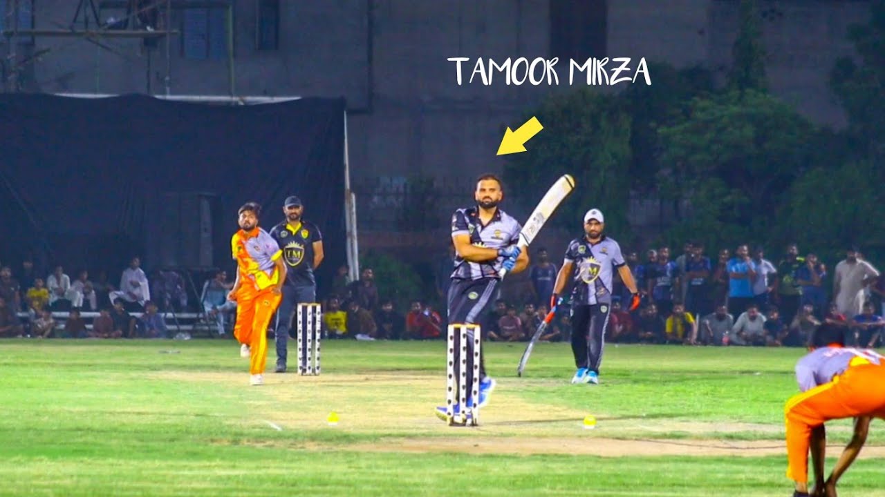 PTSL | TAMOOR MIRZA VS AHSAN CHITTA | 115 RUNS TARGET IN 6 OVERS - YouTube