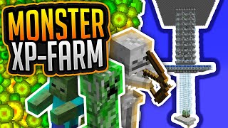 Monster XP Farm (Tutorial) ✨ Level 0-30 in 4 Minuten! ✨ Minecraft 1.20