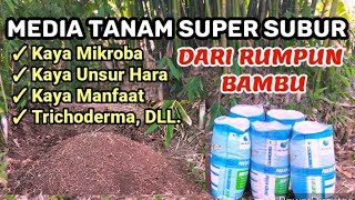 Cara Memanfaatkan Akar, Humus, Dan Tanah Dibawah Rumpun Bambu Untuk Media Tanam Serta Pupuk Organik.