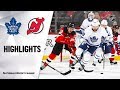 NHL Highlights | Maple Leafs @ Devils 12/27/19