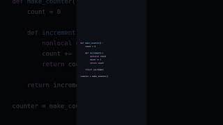 What is a Closure in Python? #Shorts