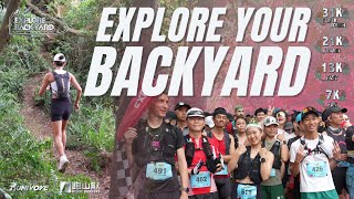 Explore Your Backyard - feel the vibe - trail running in Taipei