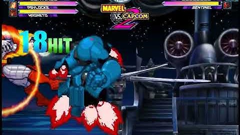 MVC2 SENTINEL REFLY TRAINING P2 SIDE #mvc2 #marvelvscapcom #fgc #sentinel #jfresh #refly 