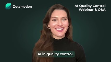Webinar: Addressing Preconceptions about AI-based Visual Inspection