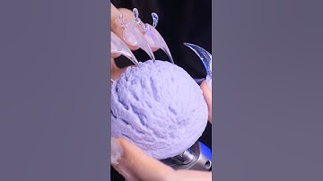 #asmr Cat claw scratching on prop ice cream cone