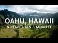 Oahu Hawaii Travel Guide in less than 5 Minutes