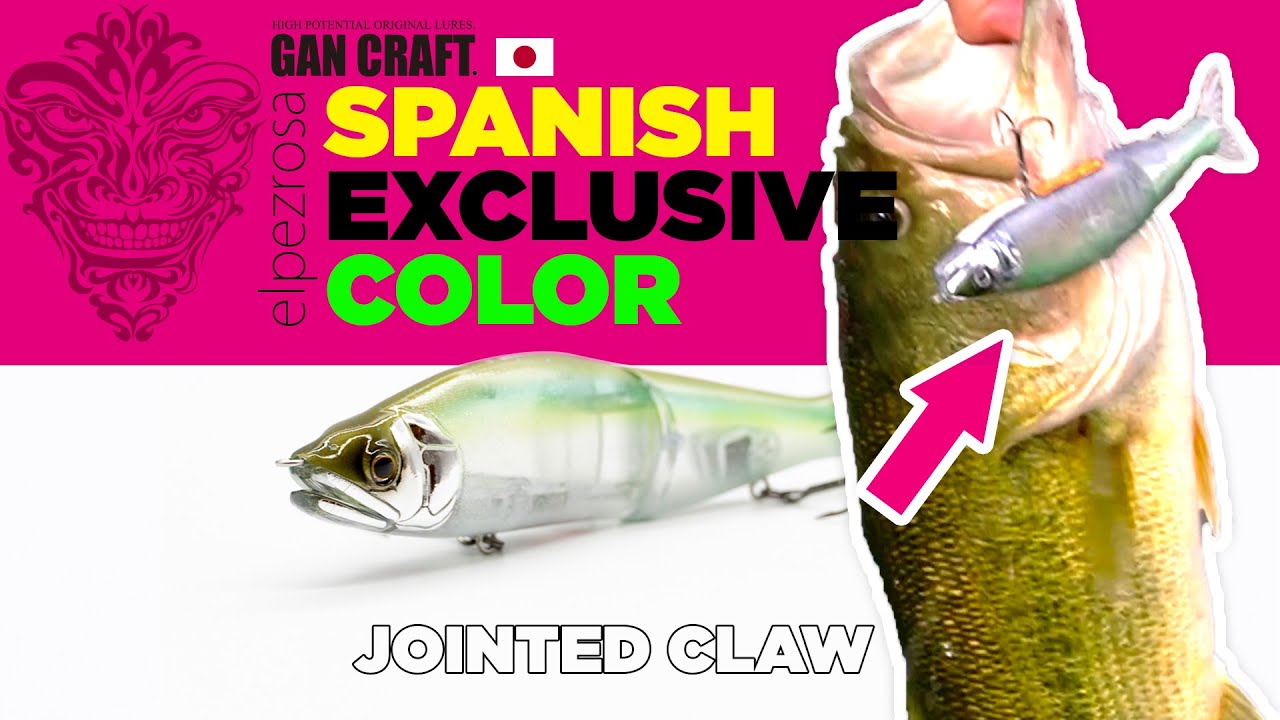 El swimbait que siempre funciona Jointed Claw 178 de Gan Craft