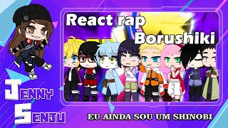 Adultos de Konoha + Time 7 reagindo ao rap do Borushiki(QG do Boruto)