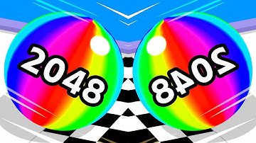 Ball Run 2048 Vs Reverse Game Play_Part_108_ios, Android new update#ballrun2048