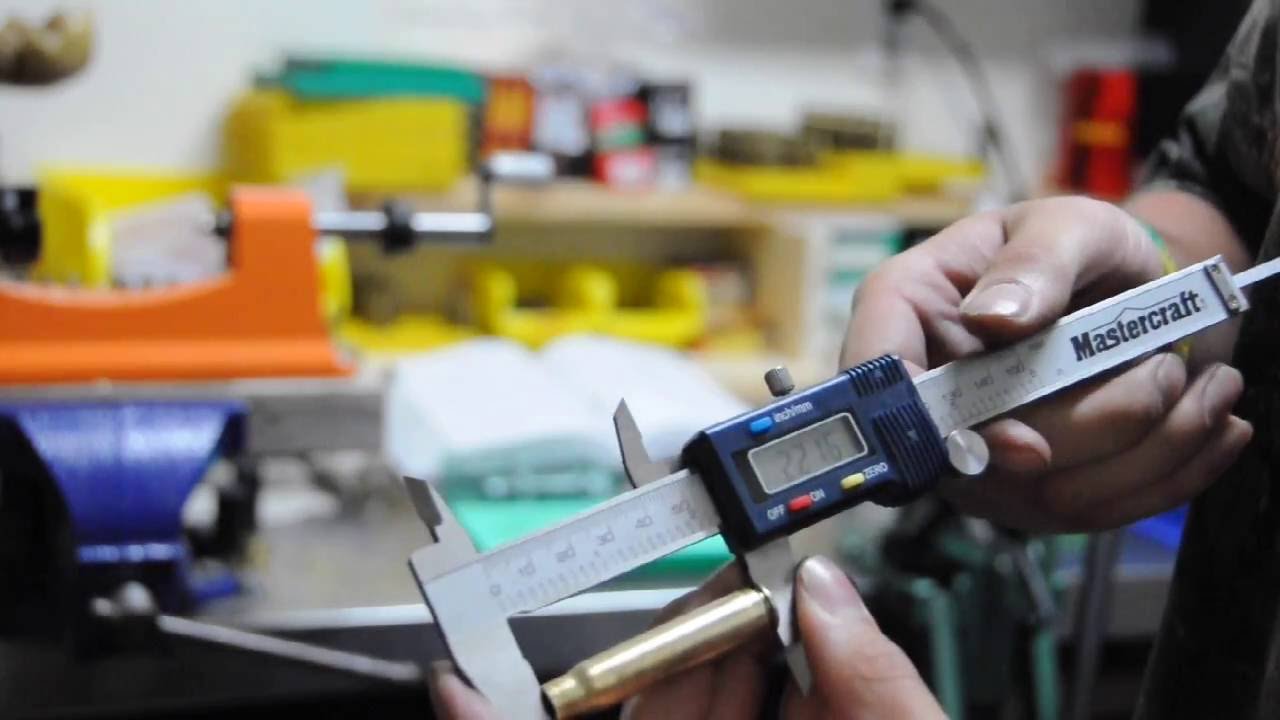 How To Turn 3006 Brass Into 8x57 (8mm) YouTube