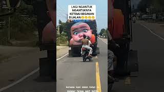 pesan yg bagus buat pengendara spy bisa sealu waspada di jalan raya