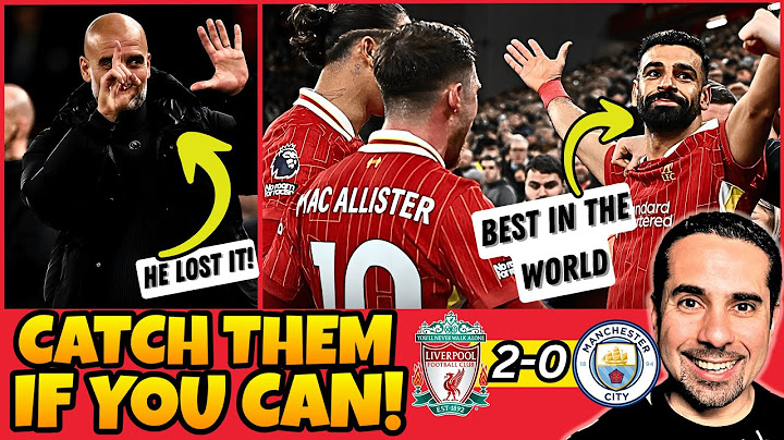 LIVERPOOL HUMBLE MAN CITY✅ 9 POINTS CLEAR❗SALAH BEST PLAYER IN THE WORLD🌍  LIVERPOOL 2-0 MAN CITY