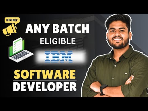 IBM software developer 2024 | IBM off campus hiring freshers | ibm ...