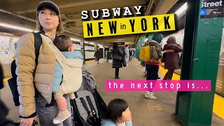 久しぶりにニューヨークの地下鉄に乗ってみたら...🗽🚇🇺🇸〔#1070〕