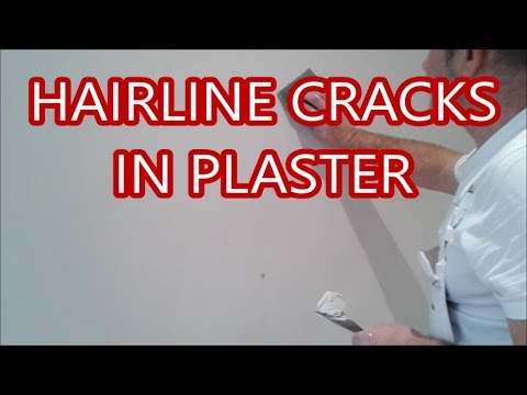 A Step By Step Guide To Quick Fixing Of Hairline Cracks In Old Hardwall