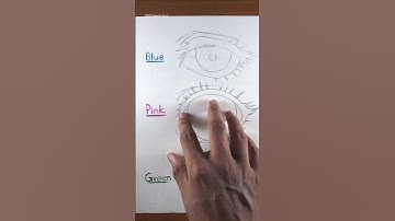 Which anime eye do you most like? | Anime eye drawing | Anime eye | Ocean eyes #art #drawing #shorts