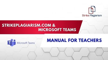 Microsoft Teams - Manual for Teachers (EN)