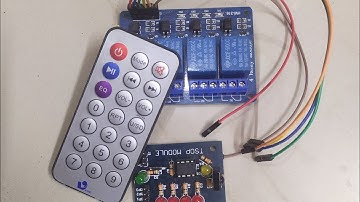 Remote Control Circuit 4-Channel Using Pic12F657 Microcontroller