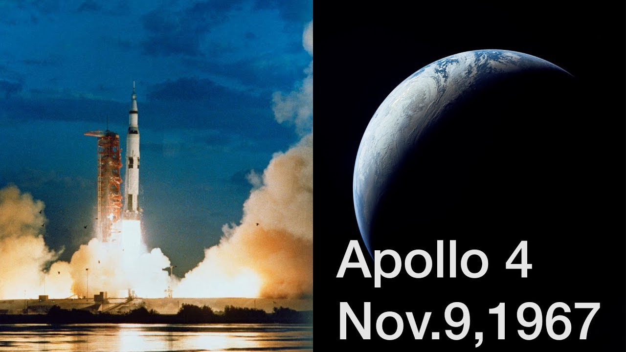 50 years since the first Saturn V launch, the Apollo 4 mission - YouTube