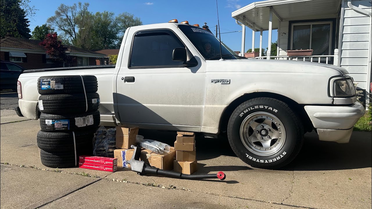 Lowering my 96 Ford Ranger Pt. 1 - YouTube
