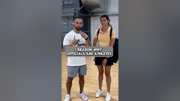 1 Reason Why And How Officials Are Athletes! The Referee