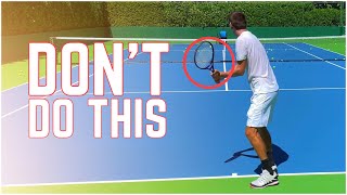 Avoid This Mistake on Your Two Handed Backhand Tennis Technique screenshot 4