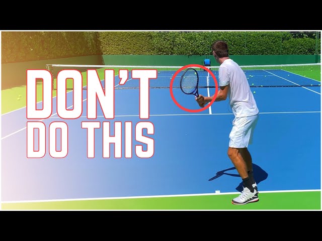 Avoid This Mistake on Your Two Handed Backhand Tennis Technique class=
