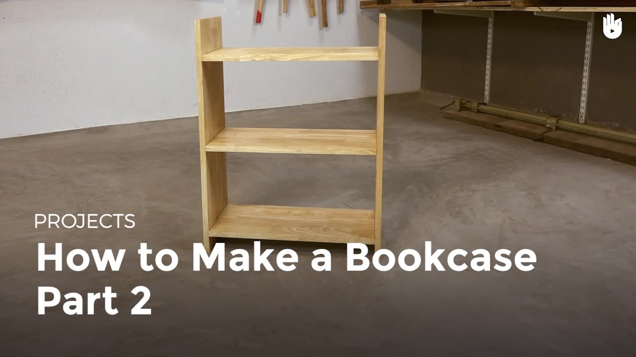How to Make a Bookcase Part 2 Woodworking YouTube