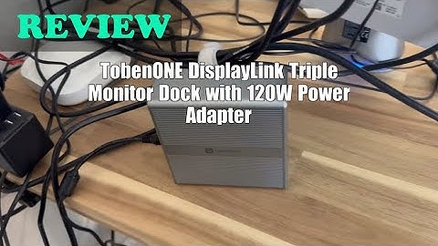 TobenONE DisplayLink Docking Station Triple Monitor - Review 2025