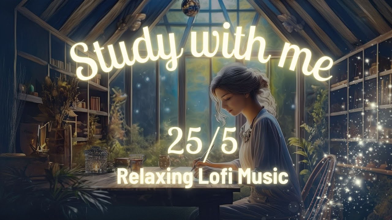 2 HOURS Study with me Pomodoro Working Session 25/5 Focus Timer Lofi ...