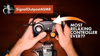 [ASMR] Gamecube Controller 🎮 Gripping &amp; Squeezing tingles out of my favorite Nintendo controller