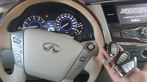 QX80 2014-2022 All Key lost programming How to program infiniti proximity smart key #QX80