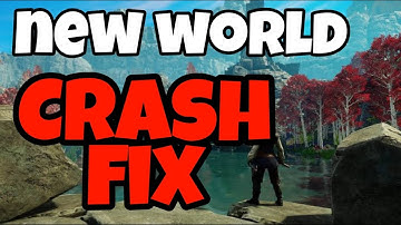 New World Crash Fix | How to fix crashing in New World | ( new world crash fix ) (New World Crash)