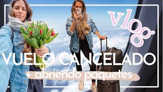 🛫✨Vuelo CANCELADO ✨ , Examen, Vuelta a casa, Unboxing paquetes | VLOG Vuelo Düsseldorf - Bilbao