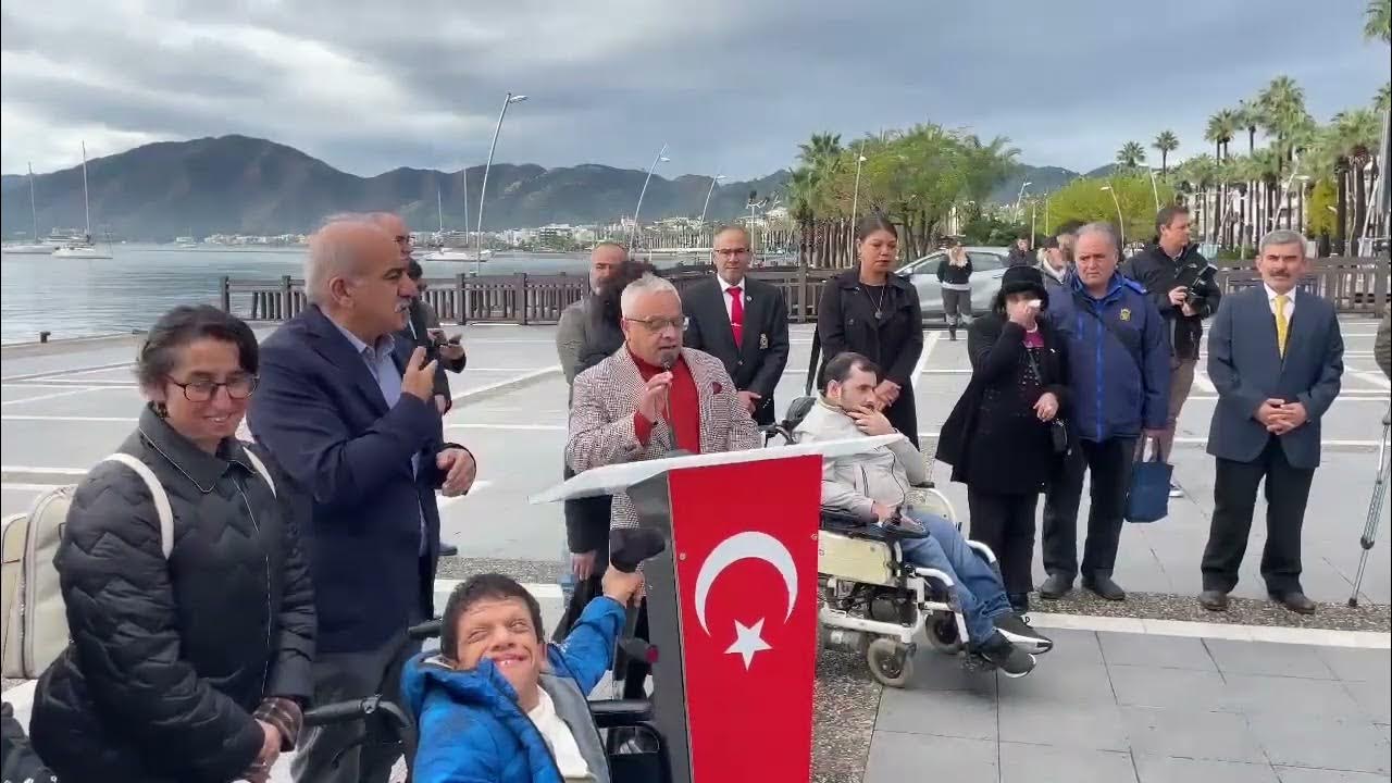 Marmaris'te 3 Aralık Dünya Engelliler Günü Töreni