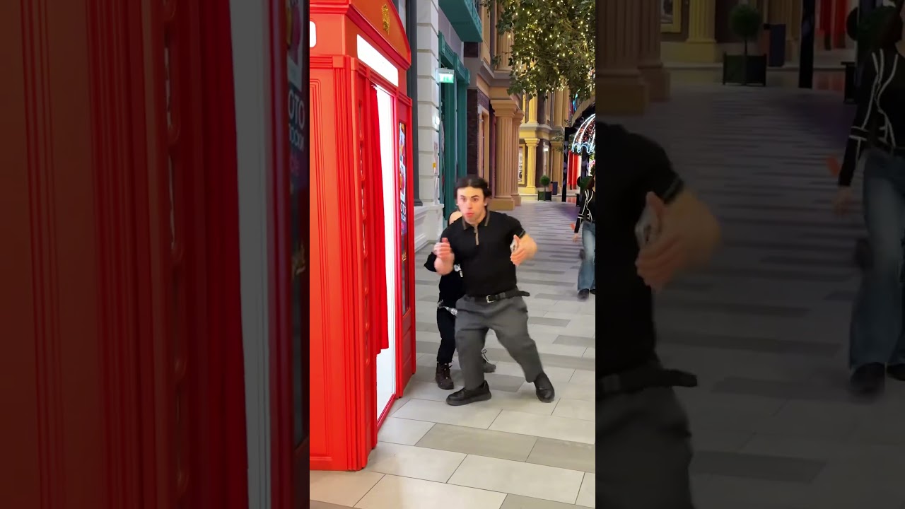 threw everyone into one booth 