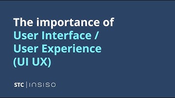 The importance of UI UX