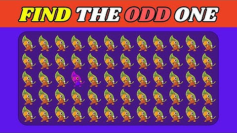 Find the odd one🤫 | Find the Difference 🤔 | Only 1% Can find it. | Part 4